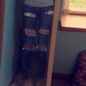 american eagle low rise jegging